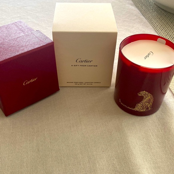 Cartier | Other | Bougie Parfumeescented Candle From Cartier